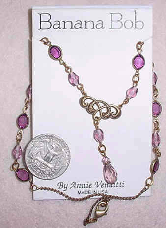 Rosary Necklace - Amethyst
