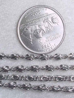 #107aa - Silver Plated Chain 36"