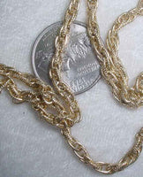 #107b - Gold Plated Chain 48"