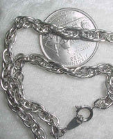 #107i - Silver Plated Chain 24"