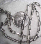 #107j - Silver Plated Chain 24"