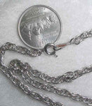 #107k - Silver Plated Chain 24"