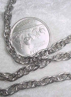 #107n - Silver Plated Chain 36"