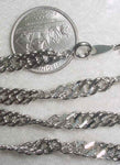 #107r - Silver Plated Chain 24"