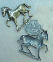 #142g - Horse Stamping Accent Piece