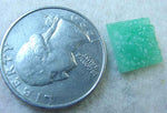 #161 - 12x12mm Glass Flower Cab, Made in Japan, 2 Pieces