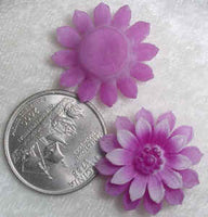 #182S- 24mm Molded Flower Blossom, W. Germany