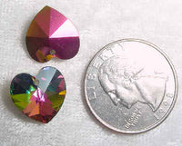 #201 - 14mm Swarovski Crystal Heart