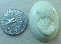 #237 - 40x30mm Molded Cameo, 1940's
