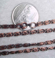 #245f - Victorian Look Antique Finish Chain 24"