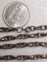 #245k - Victorian Look Antique Finish Chain 24"