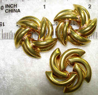#262 - Polished Brass Piece, 5 pieces