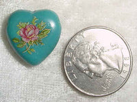 #286 - 20mm Glass Heart Bead