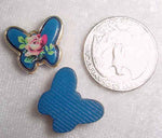 #301 - 19x16mm Molded Butterfly Stone, 2 Pieces