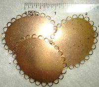 #331 - Vintage Copper Clad Setting, 5 pieces