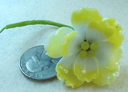 #337 - 30mm Glass Flower