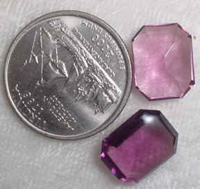 #345ame - Glass Stone 12x11mm, 4 Pieces