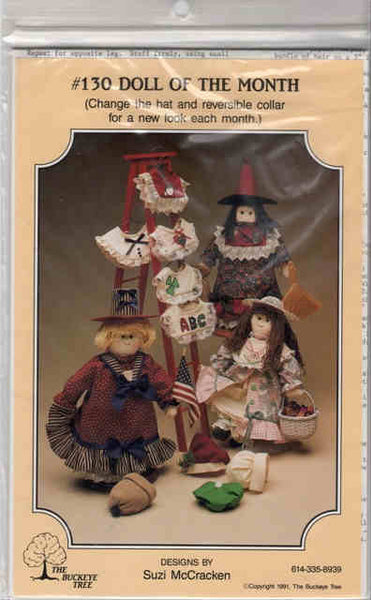 Doll of the Month Pattern