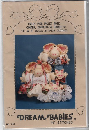 Frilly Pigs Pattern