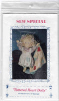 Tattered Heart Dolly Doll & Quilt Pattern