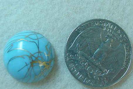#170 - 18mm W. German Glass Stone. 2 Pieces