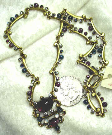 Navarre Jewels Necklace - Amethyst