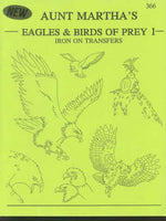 Aunt Marthas Iron On Transfers - Eagles & Birds of Prey 1