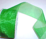 Emerald Organza 1-1/2" Ribbon 25 yds
