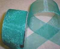 Jade Organza 1-1/2" Ribbon 25 yds