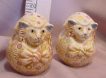 Easter Cats Salt and Pepper Shakers - SPEA
