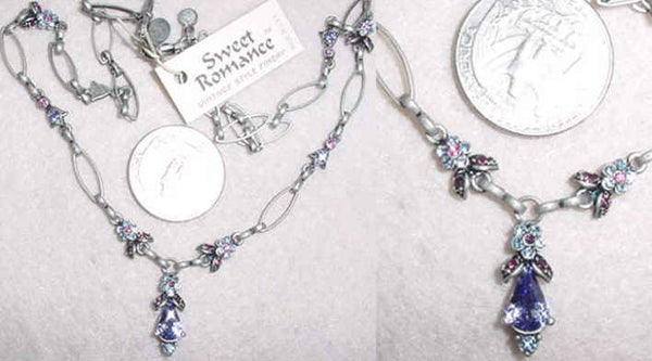 Dreamer in Silver-Tanzanite Necklace