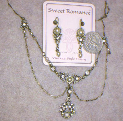 Lady Dover Necklace and Earring Set