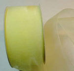 Yellow Organza 1-1/2" Ribbon 25 yds